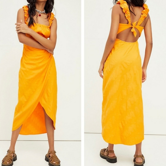 Free People Dresses & Skirts - Free People At Dusk Midi Dress - L